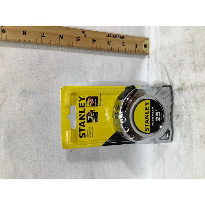 Stanley Chrome 25' Tape Measure