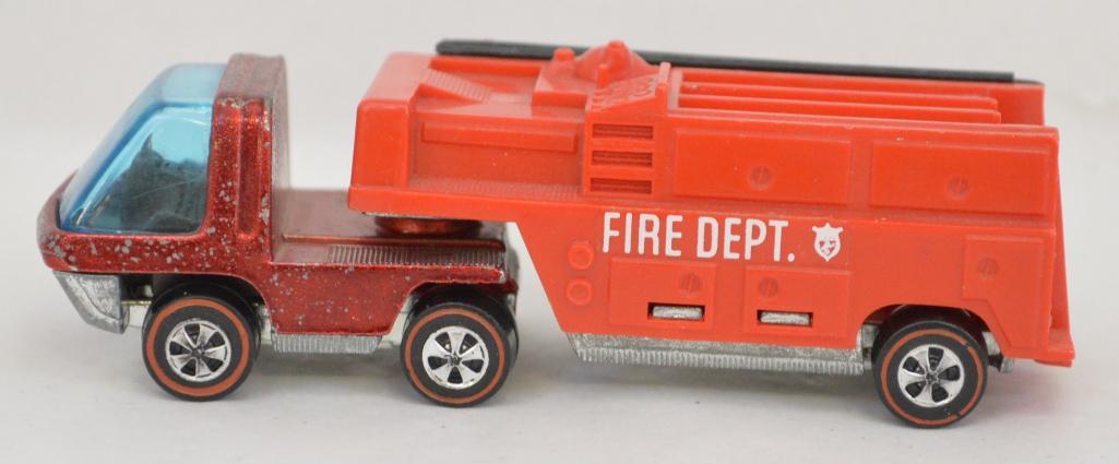 hot wheels fire truck