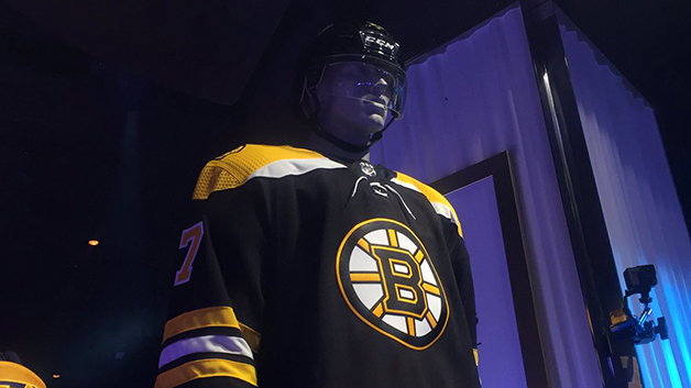 Charitybuzz: Boston Bruins Authentic Jersey Signed by the 2019-20 Team