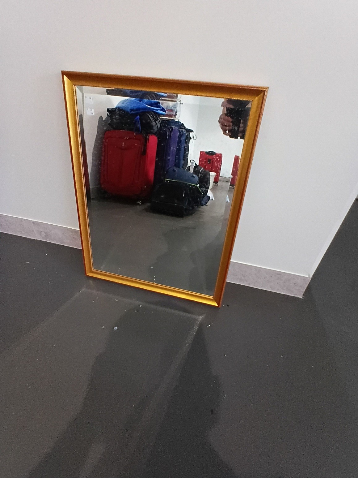 A Gilt Framed Mirror