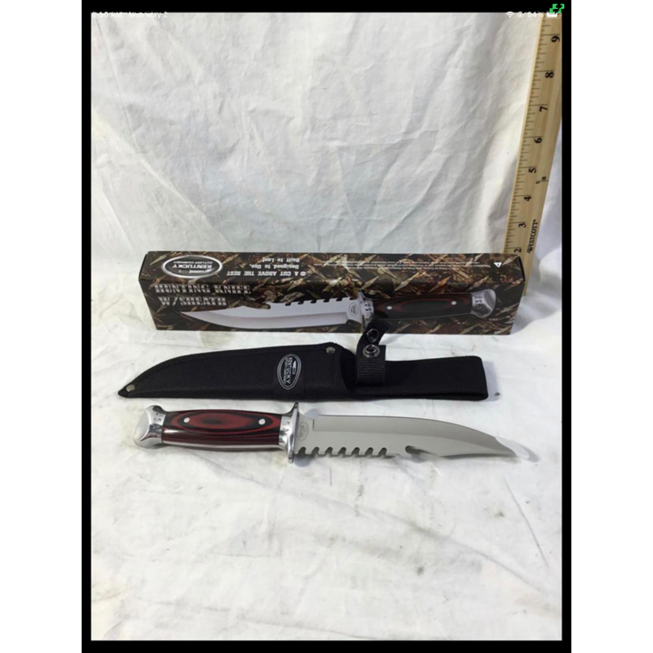 Kentucky Cutlery Company 12" Hunting Knife w/Sheath