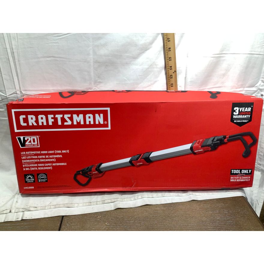 Craftsman V20 LED Automotive Hood Light, Tool Only