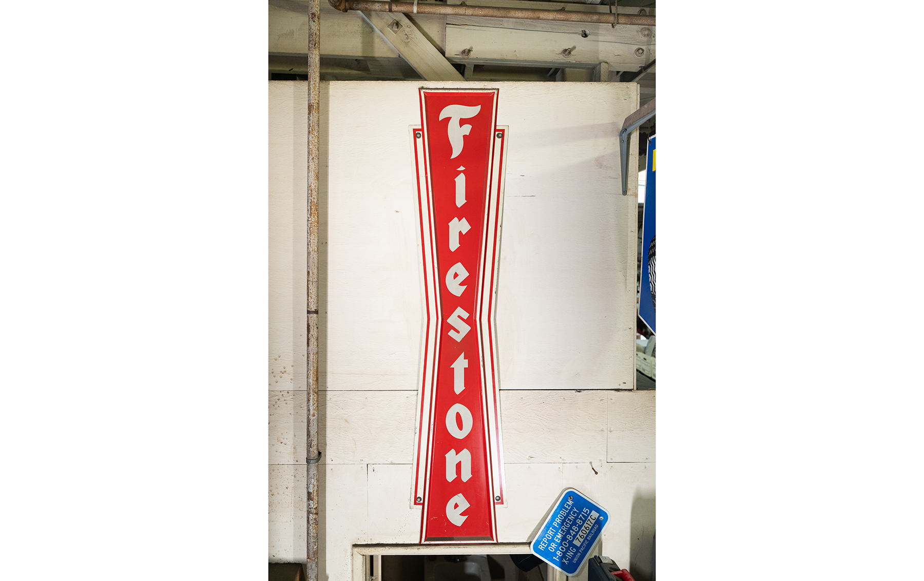 Large Vertical Firestone Sign | Gooding Christie's