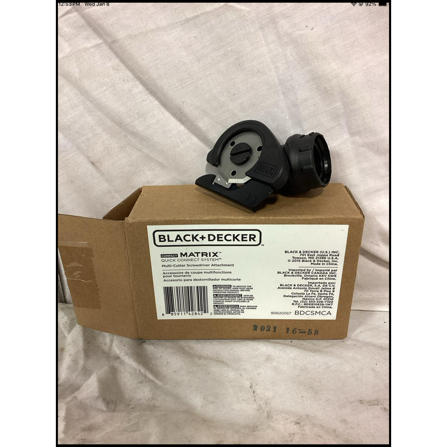 Black + Decker Matrix Multi Cutter Screwdriver Attachment