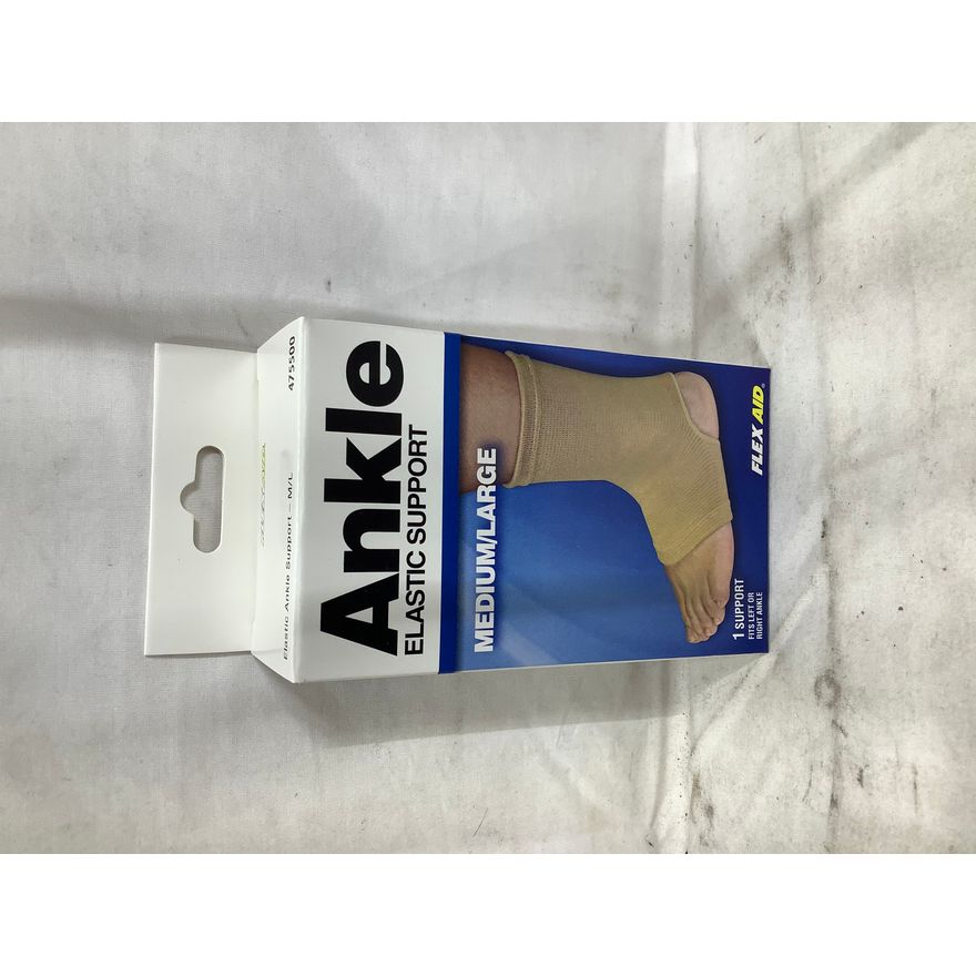 Flex Aid Medium/Large Ankle Elastic Support