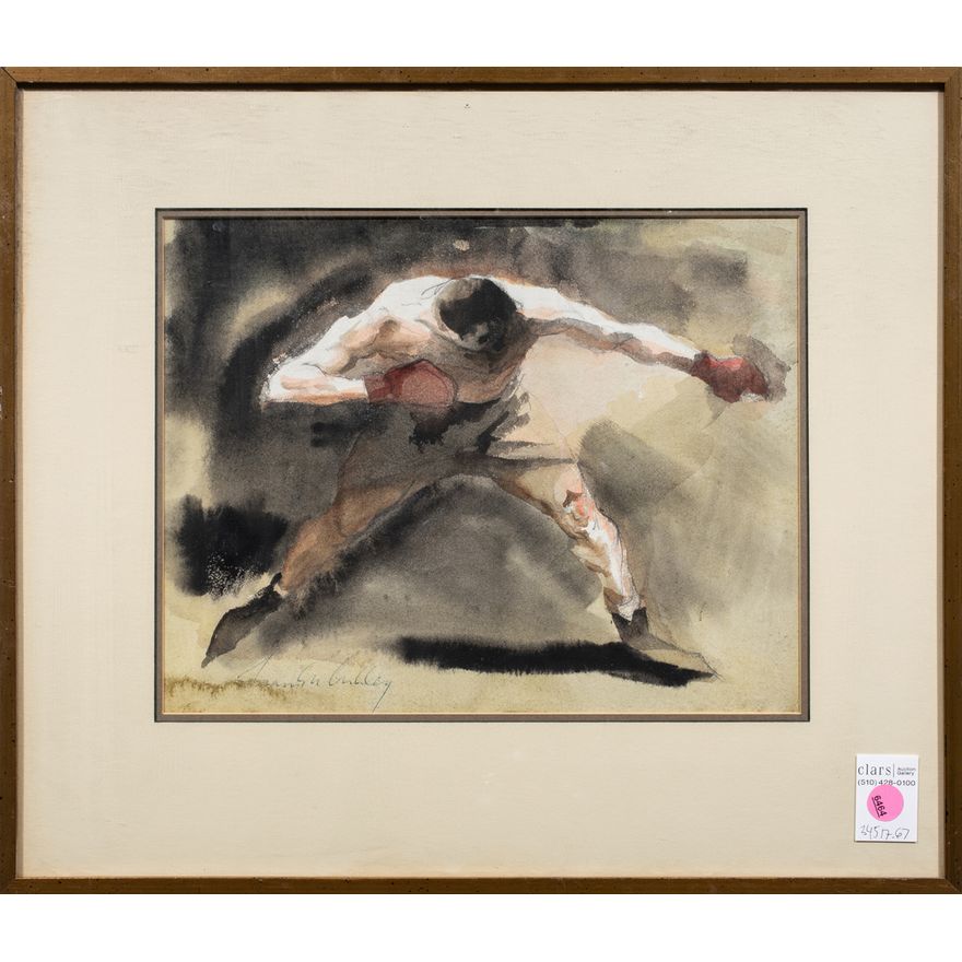 Watercolor, Frank Nelson Ashley