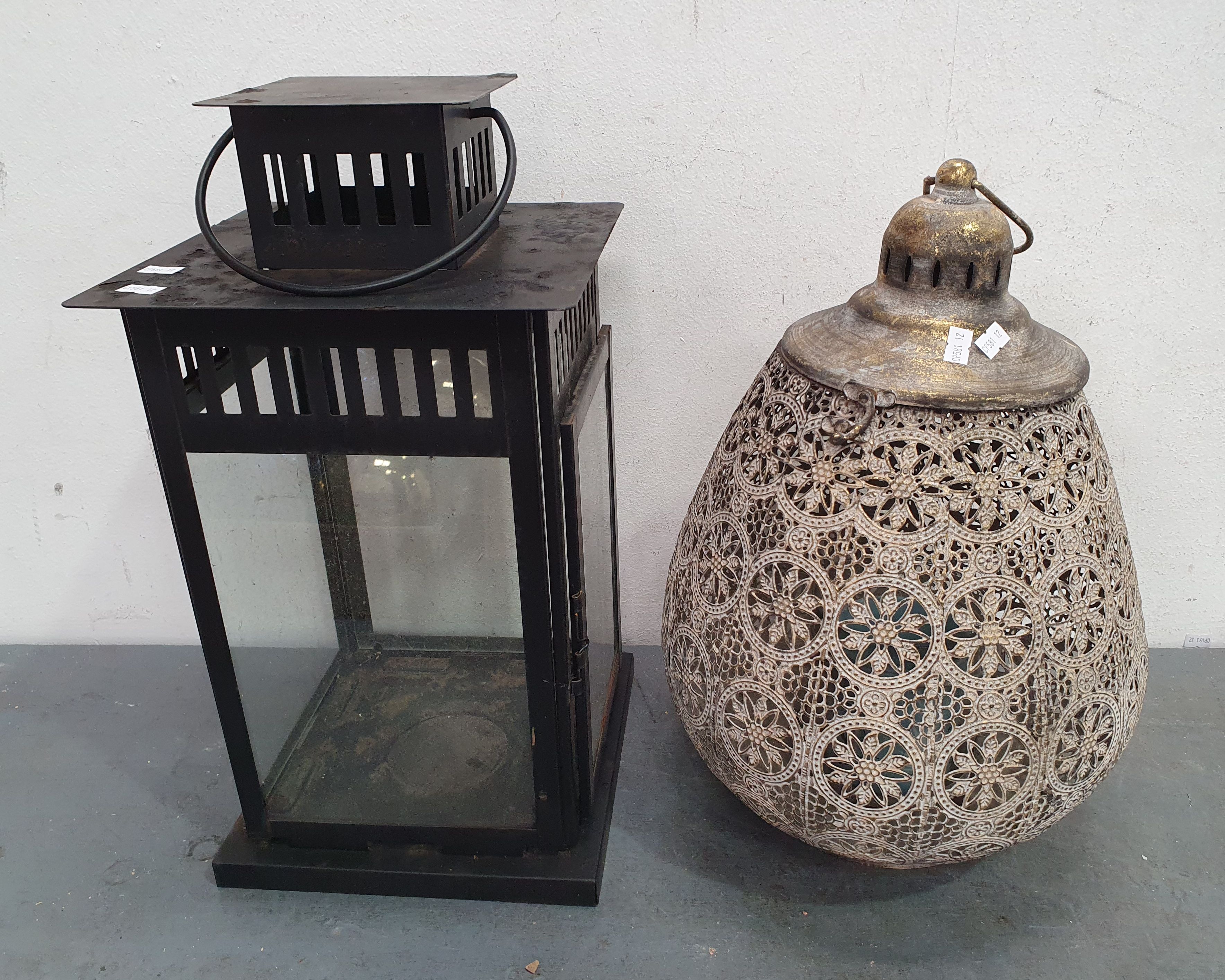 1130 · TWO VARIOUS LANTERNS