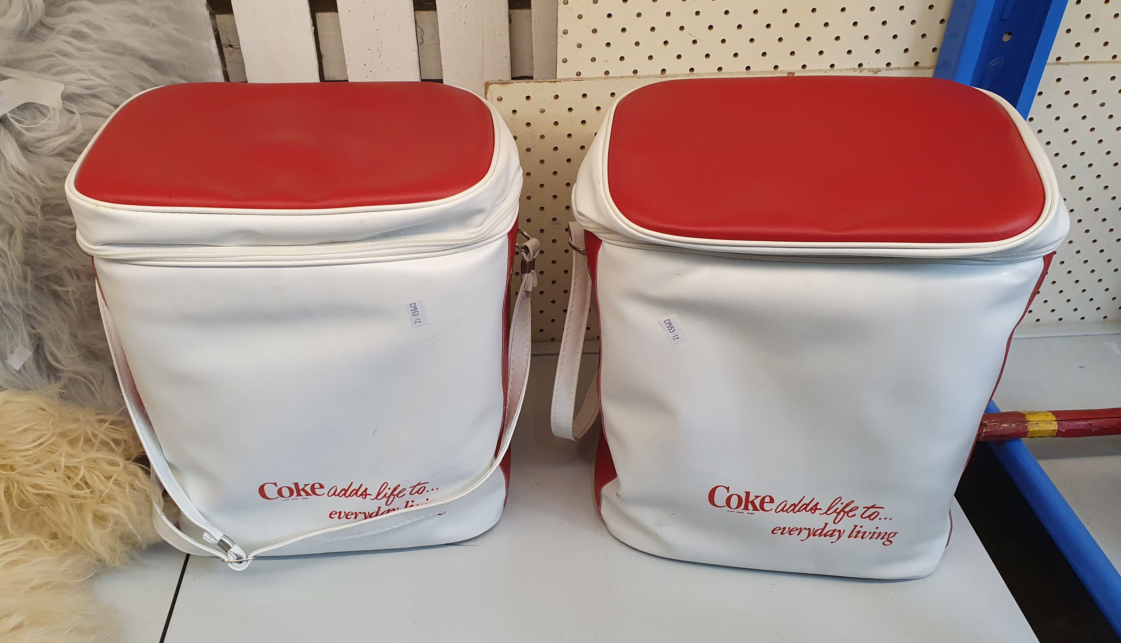 237 · TWO COCA COLA INSULATED COOLER BAGS