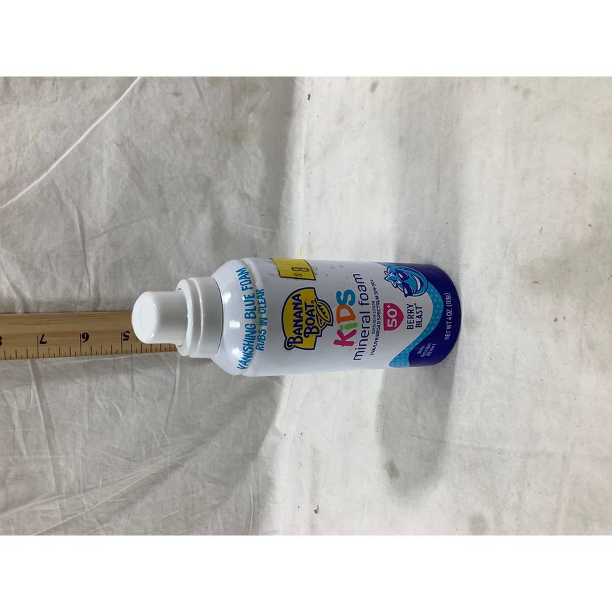 Banana Boat Kids Mineral Foam 50 Berry Blast 4oz