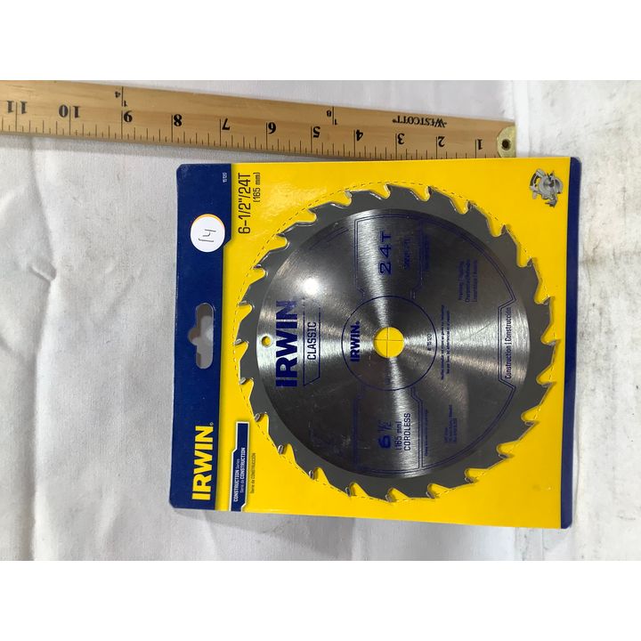 Irwin Classic 6-1/2" Construction Saw Blade 24T