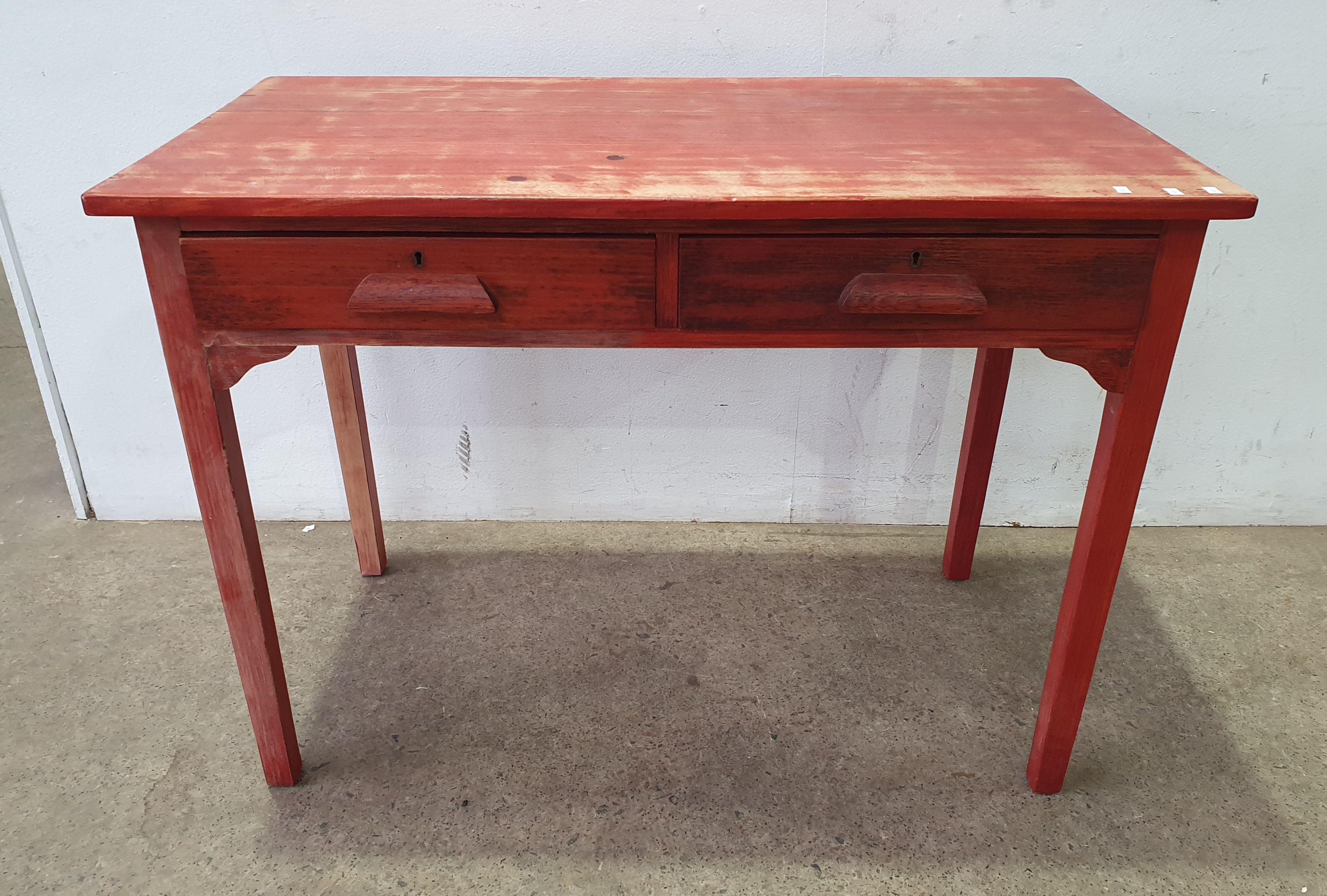 A Two Drawer Desk