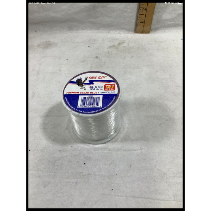 Eagle Claw 25lb Test Premium Clear Blue Fishing Line