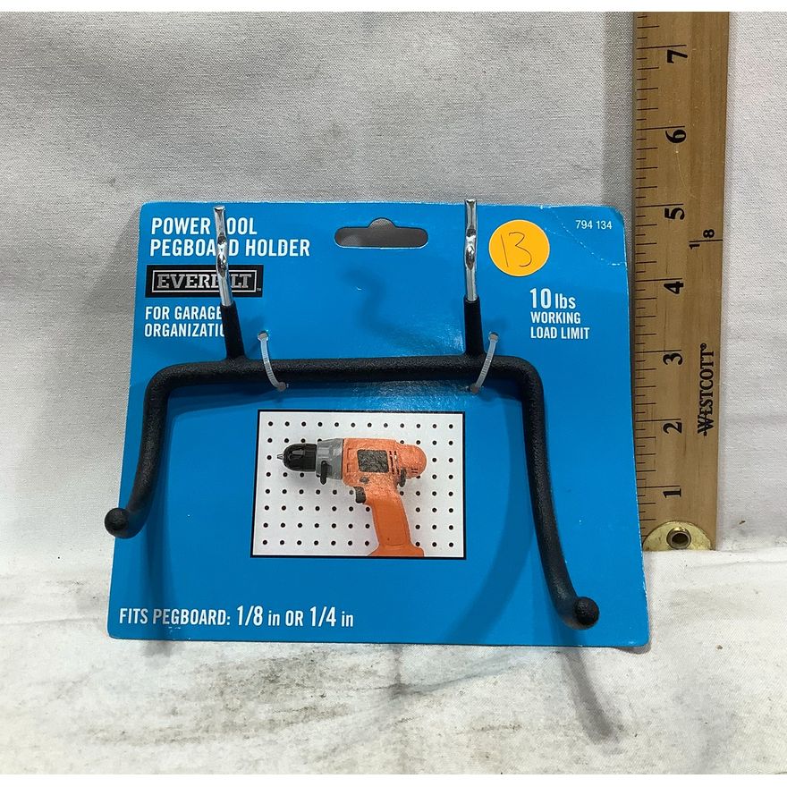 Everbilt Power Tool Pegboard Holder