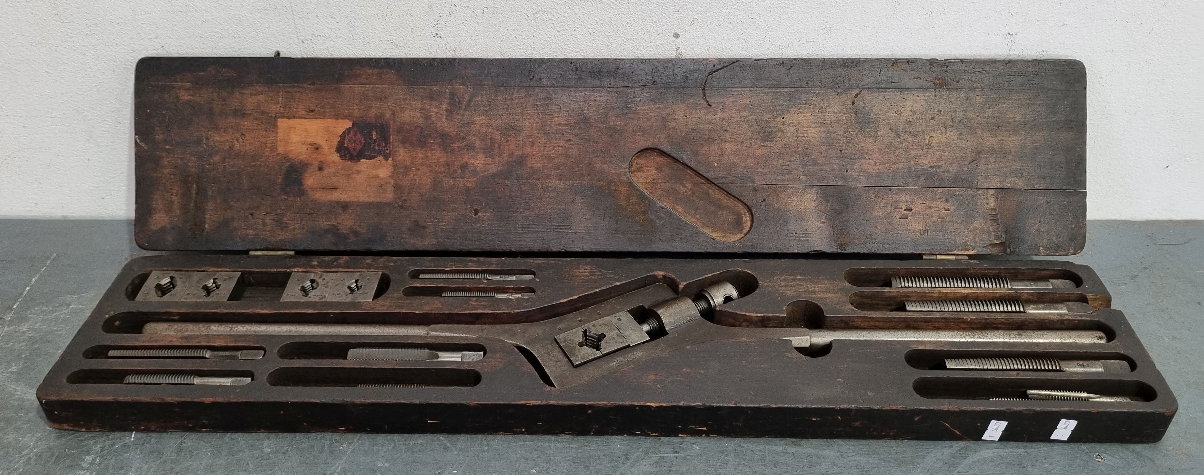 A Vintage Stock And Die Set