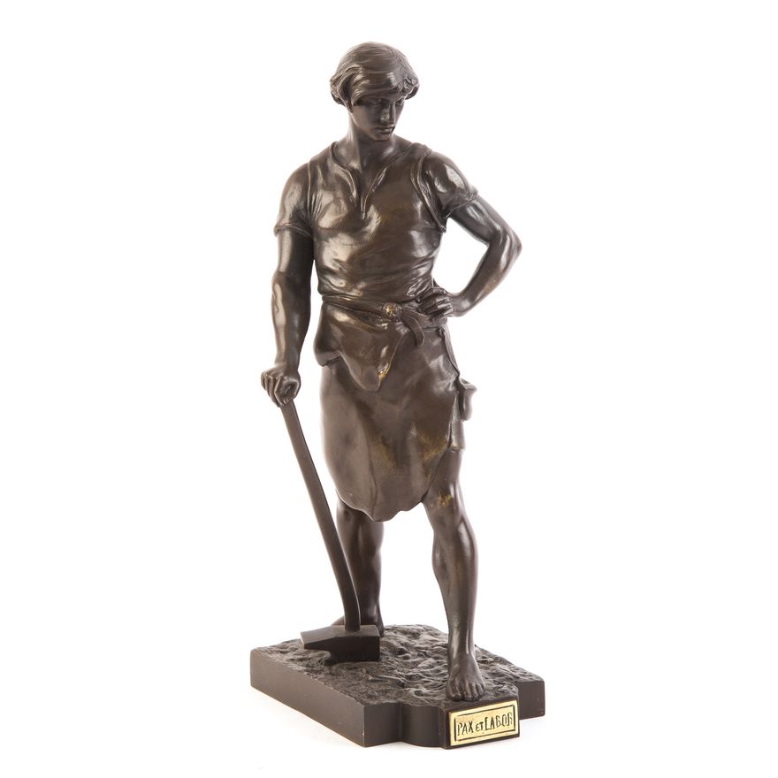 Continental School Bronze: Pax et Labor