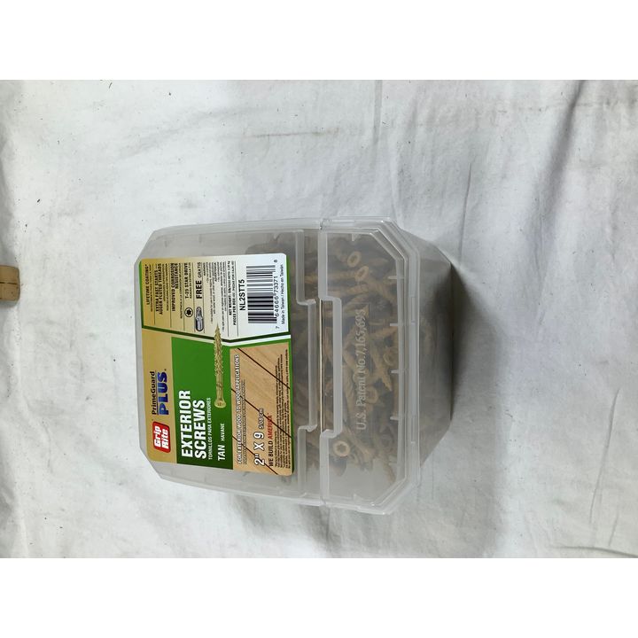 Grip Rite Exterior Screws Tan 2" x 9 T-25 Star Drive is Included 460pc