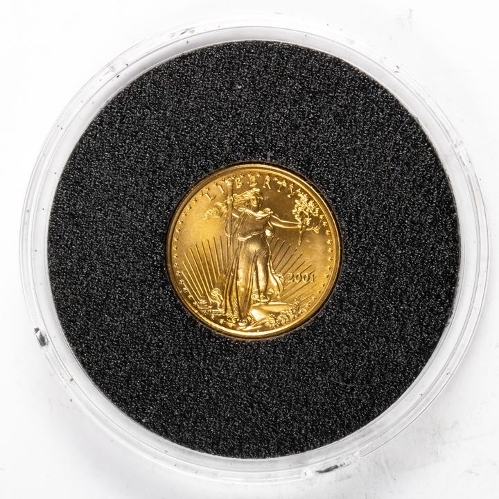 2001 $10 Gold USA Eagle 1/10 ozt