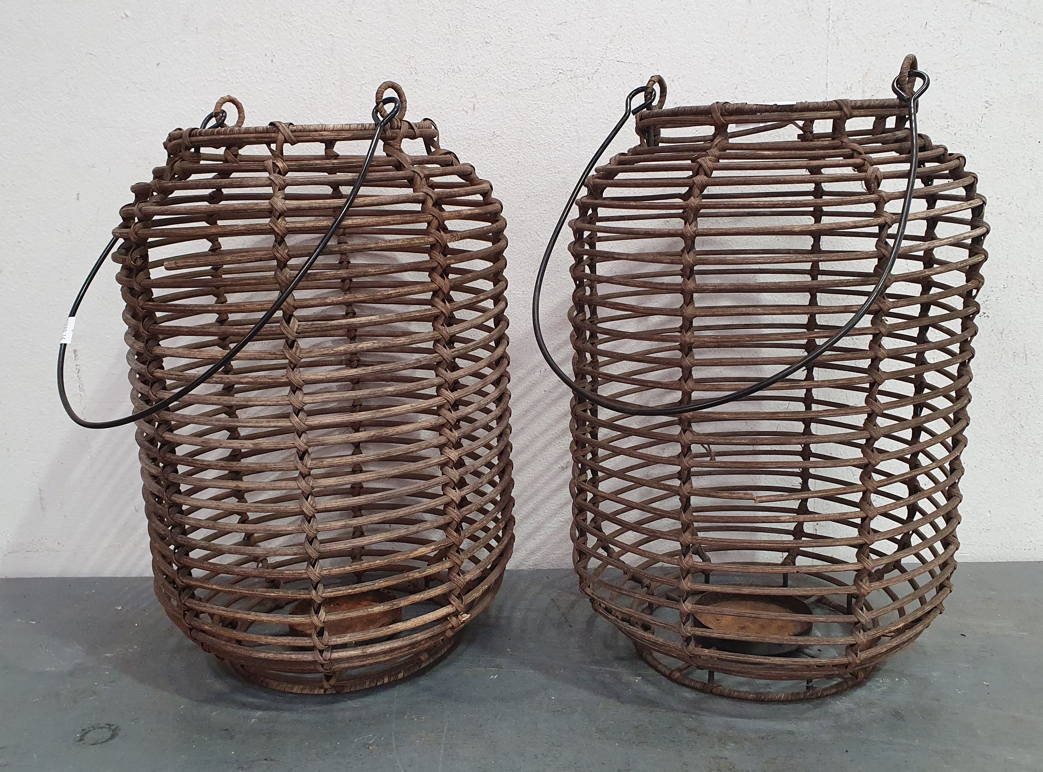 A Pair On Candle Stands