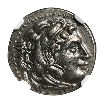 古代ギリシャ マケドニア王国 ドラクマ銀貨 アレキサンダー大王 (336 ...