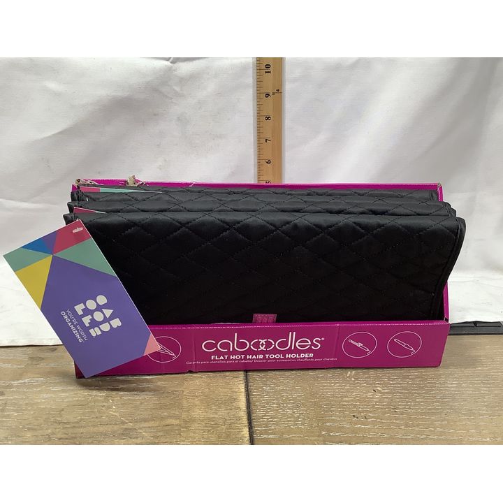 (4) Caboodles Flat Hot Hair Tool Holder (12.8" x 1/2" x 6-1/2")