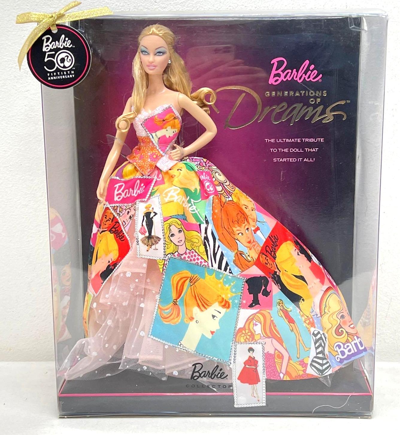 Mattel Barbie Generations Of Dreams 50th Anniversary | Elliott 