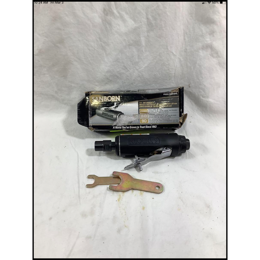 Sanborn 1/4" Die Grinder