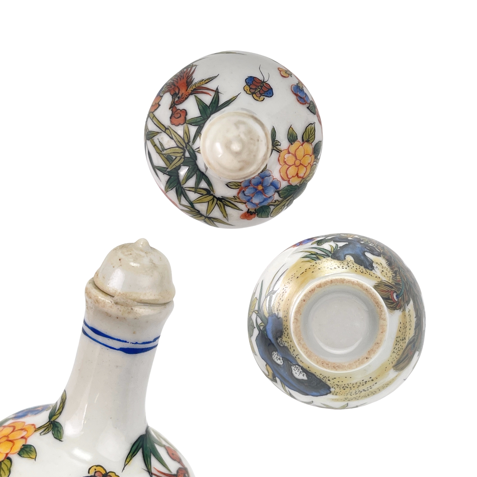 鼻烟壶6 珐琅彩鼻烟壶六件一组SET OF SIX ENAMEL SNUFF BOTTLES | Atasbid