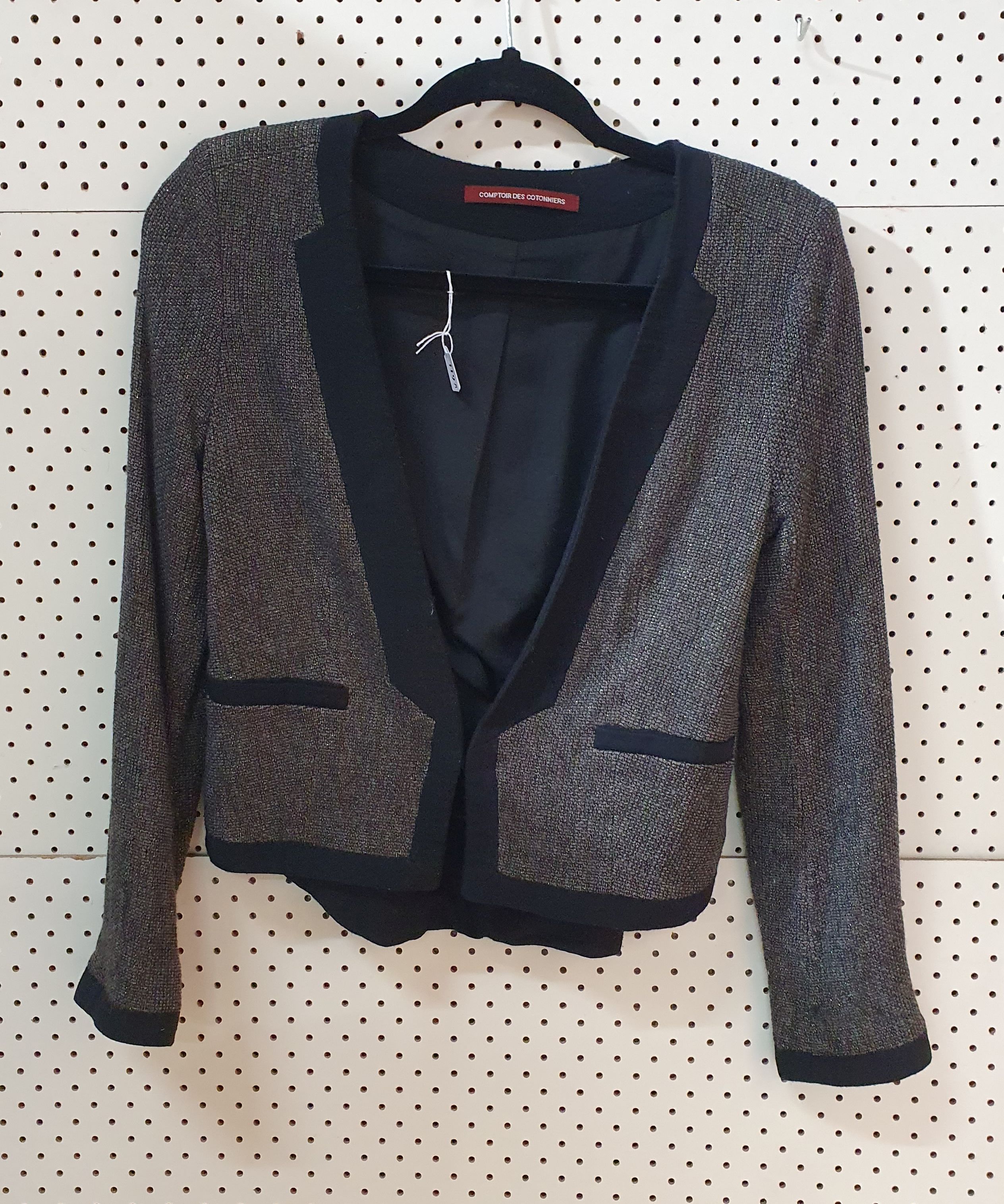 Comptoir Des Cotonniers Tweed Blazer