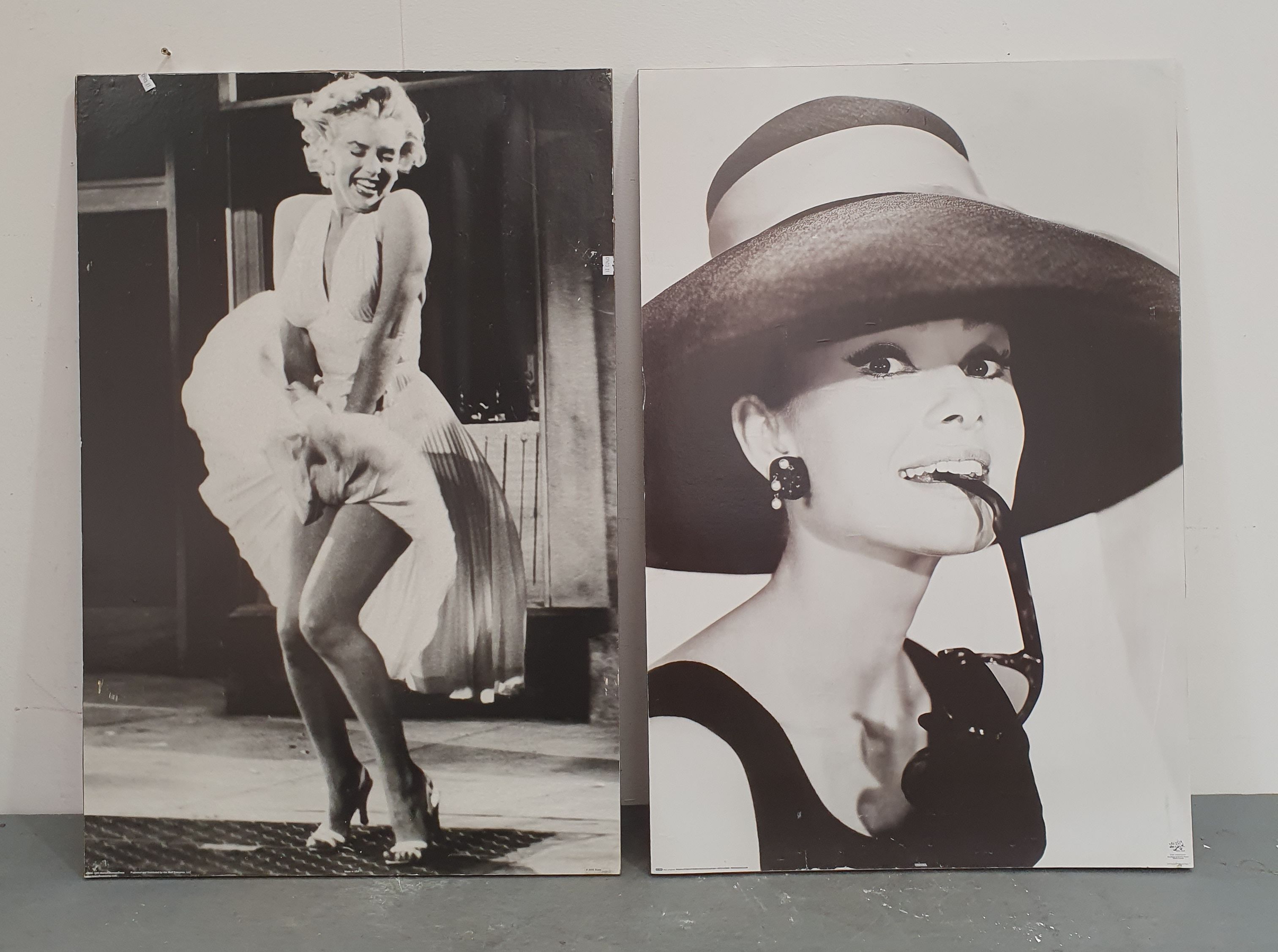 Two Various Movie Star Prints