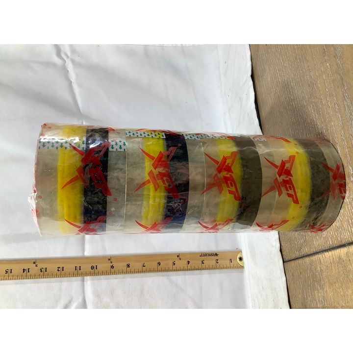 4pk Multi-Color Acrylic Packaging Tape