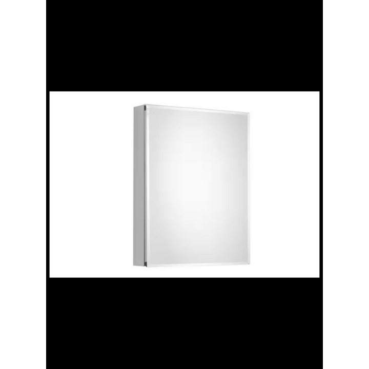 Glacier Bay Medicine Cabinet (15'' W x 4.7'' D x 26'' H) 3 Adjustable Glass Shelves