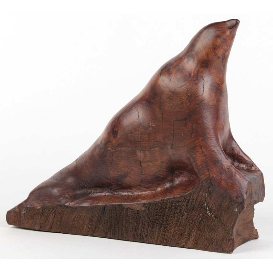 Carved burl sculpture