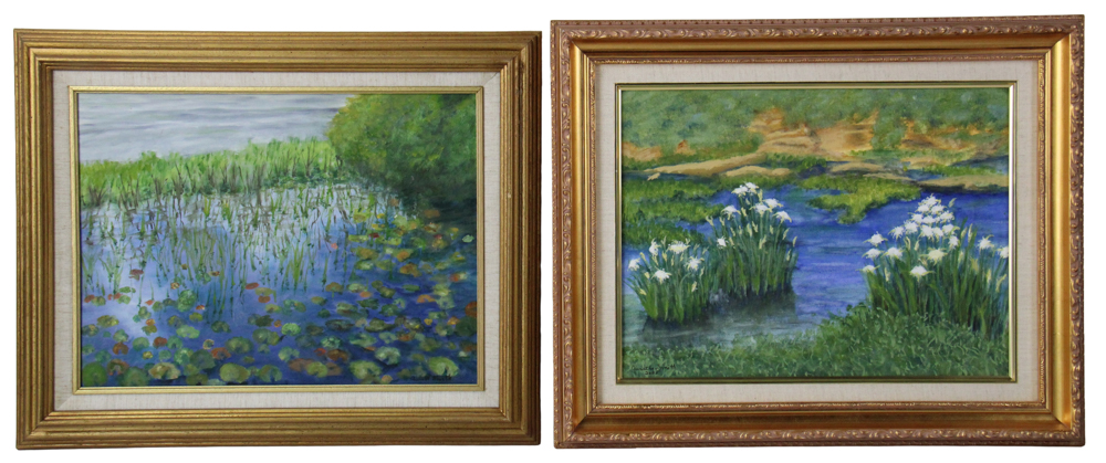 Two Annette Smith Paintings, Oil on Canvas | Kaminski Auctions