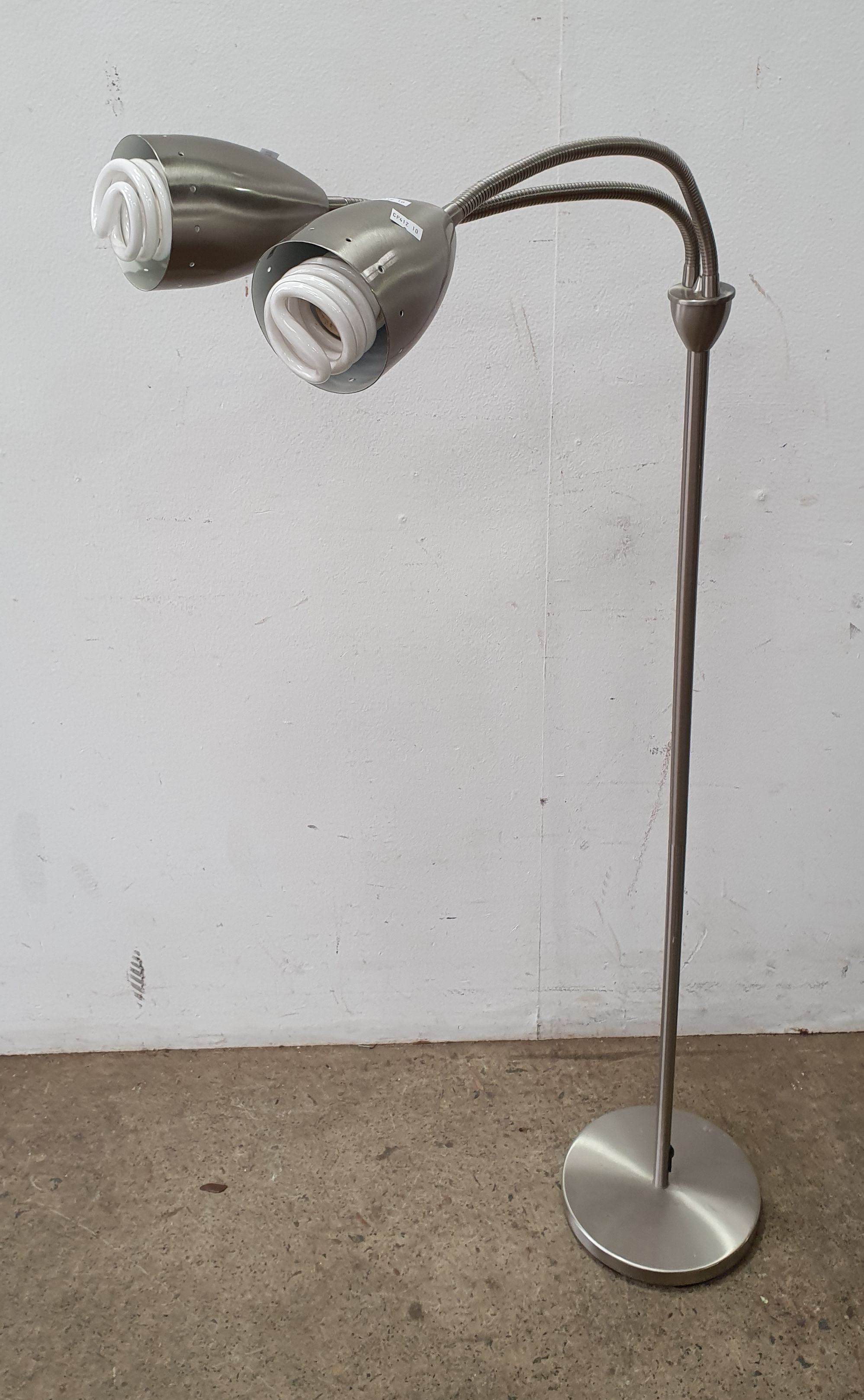 1262 · A TWIN BEAM FLOOR LAMP