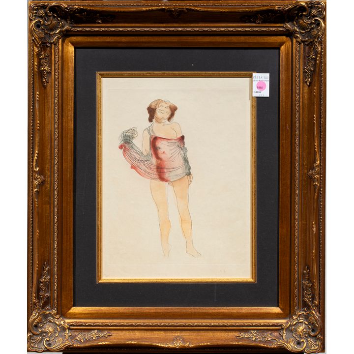 Print, Auguste Rodin