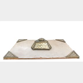 TIFFANY STUDIOS BLOTTER ENDS & INKWELL