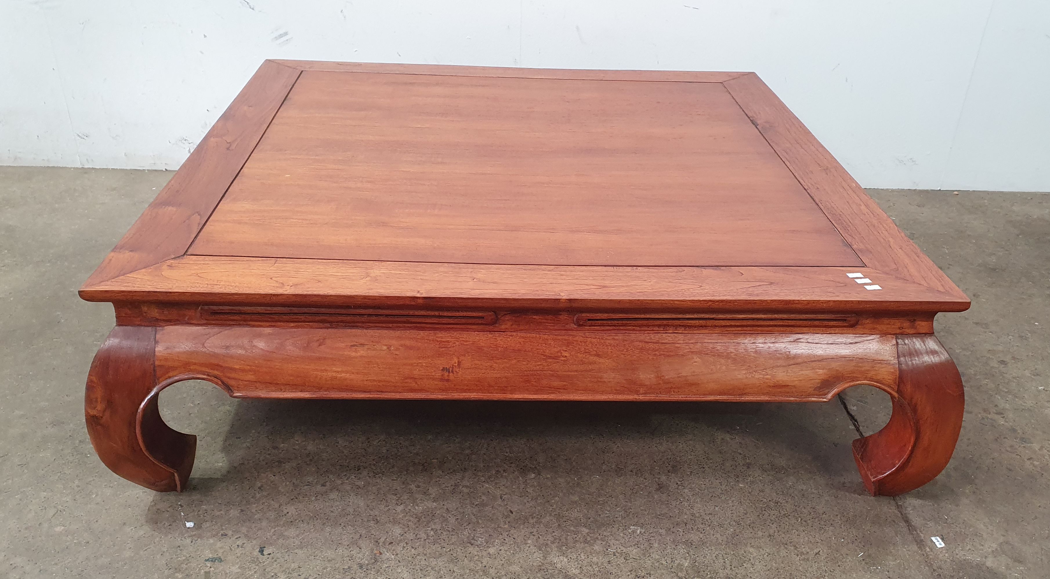 A Large Square Coffee Table