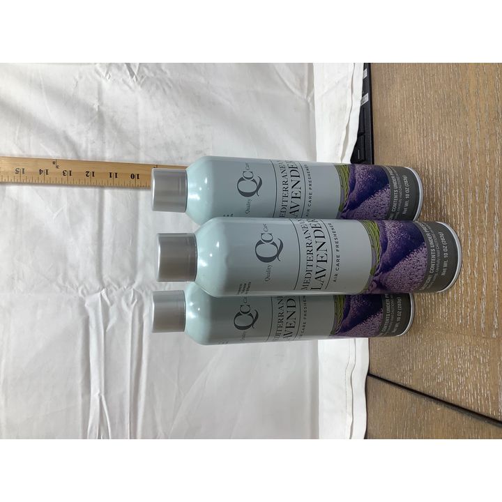 Buying (3) Quality Care Mediterranean Lavender Air Care Freshener 10oz