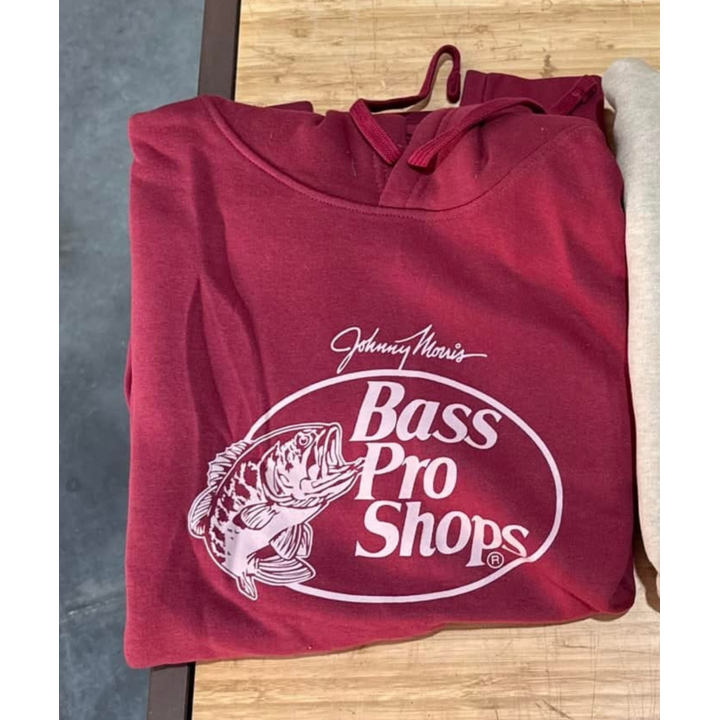 Medium Bass Pro Shops Hoodie-Red