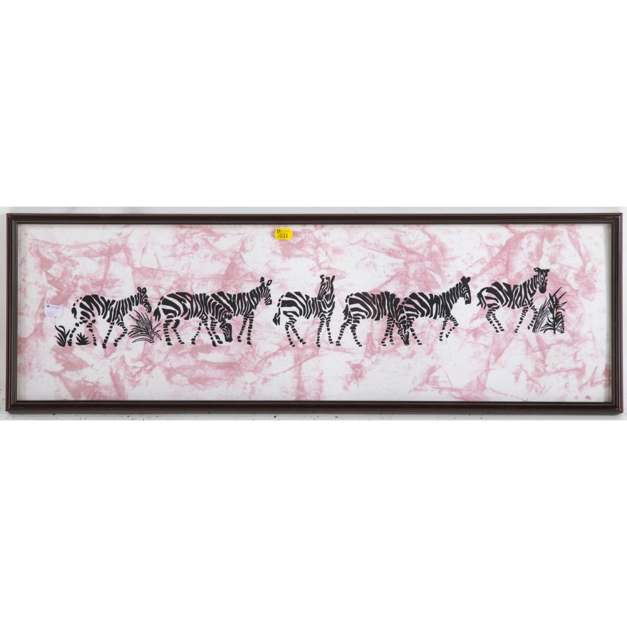Batik with Zebra Print Design