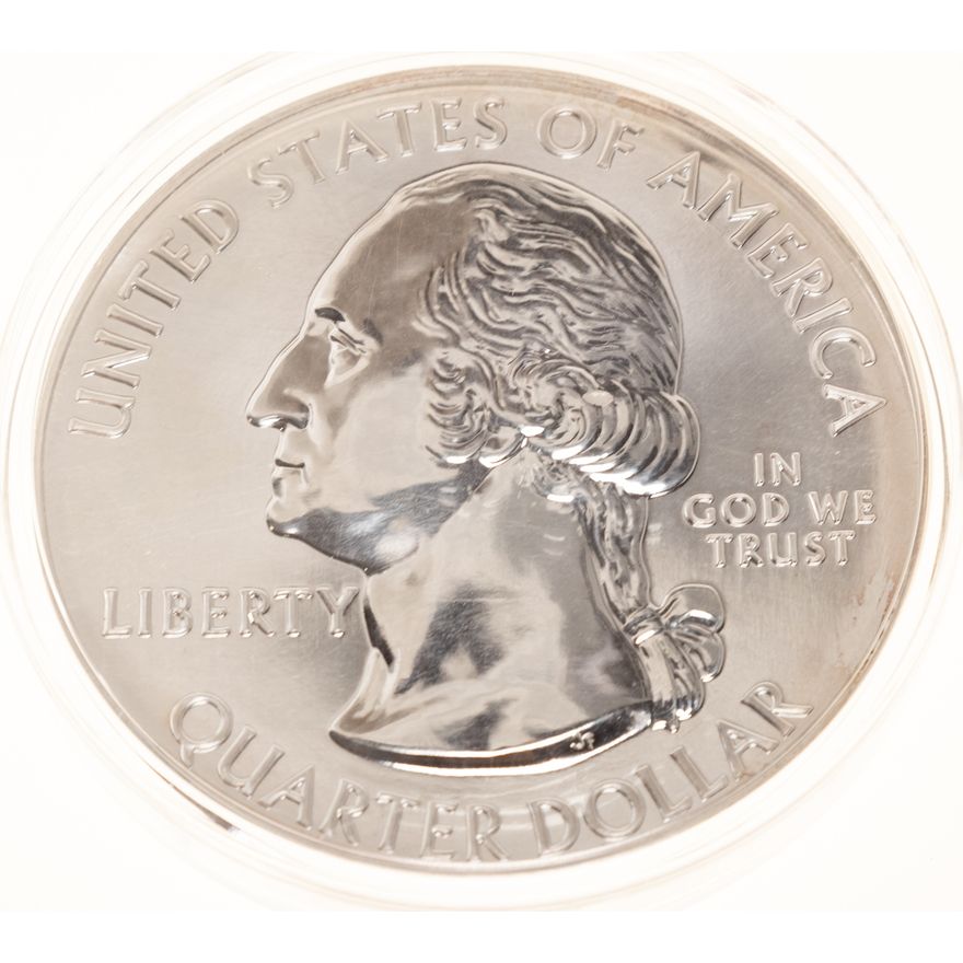 2017 "Ellis Island" NY ATB 5 Oz Silver