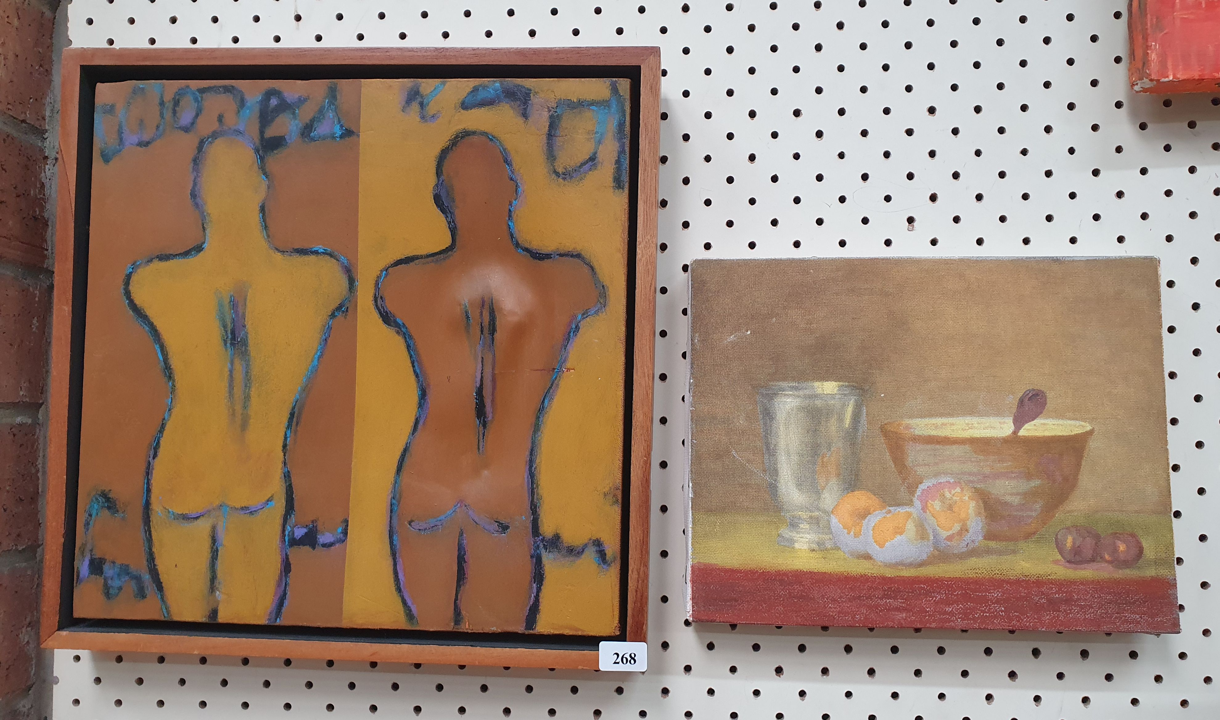 268 · TWO 20th CENTURY ARTWORKS