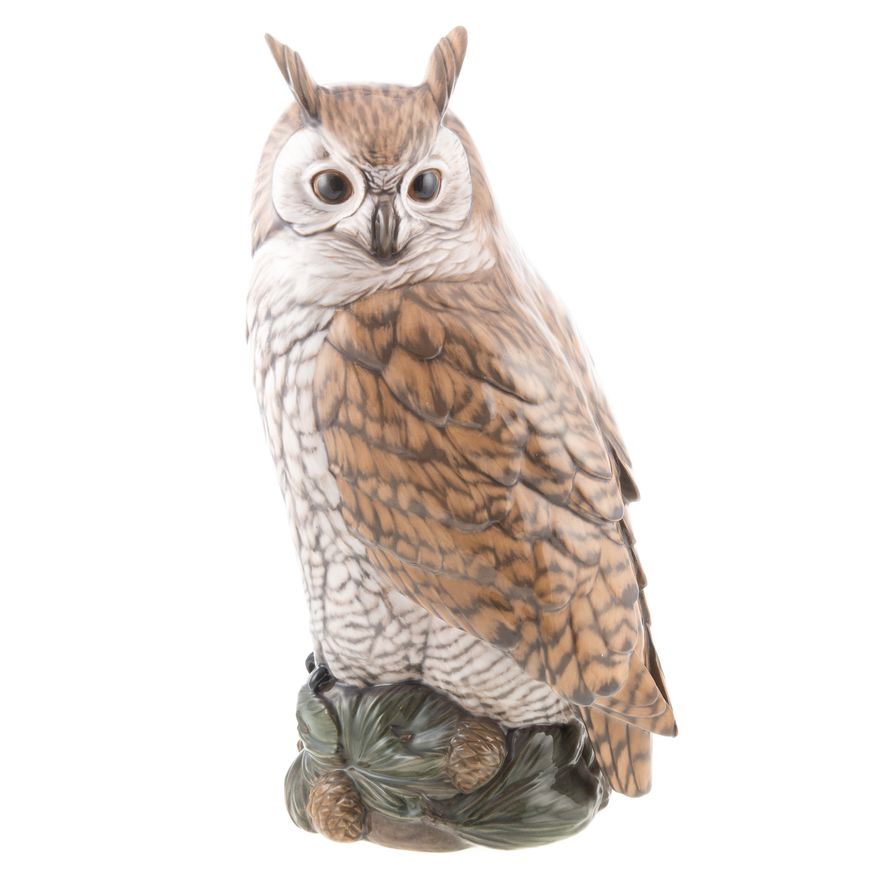 Royal Copenhagen Porcelain Eagle Owl