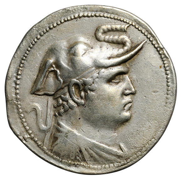 古代ギリシャ カッパドキア王国 アリオバネルザス1世 ドラクマ銀貨 