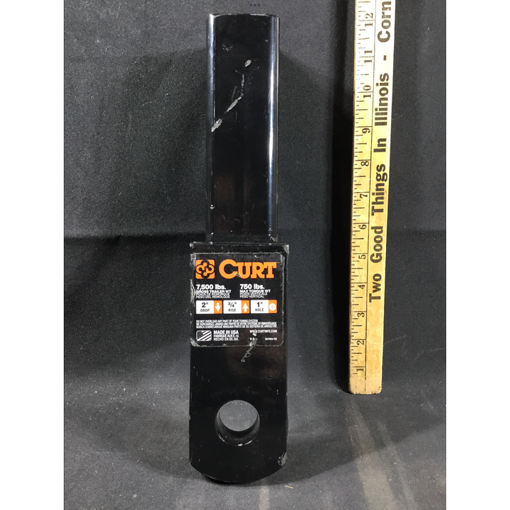 Curt 7500lb Gross Trailer Weight - 2" Drop, 1" Hole