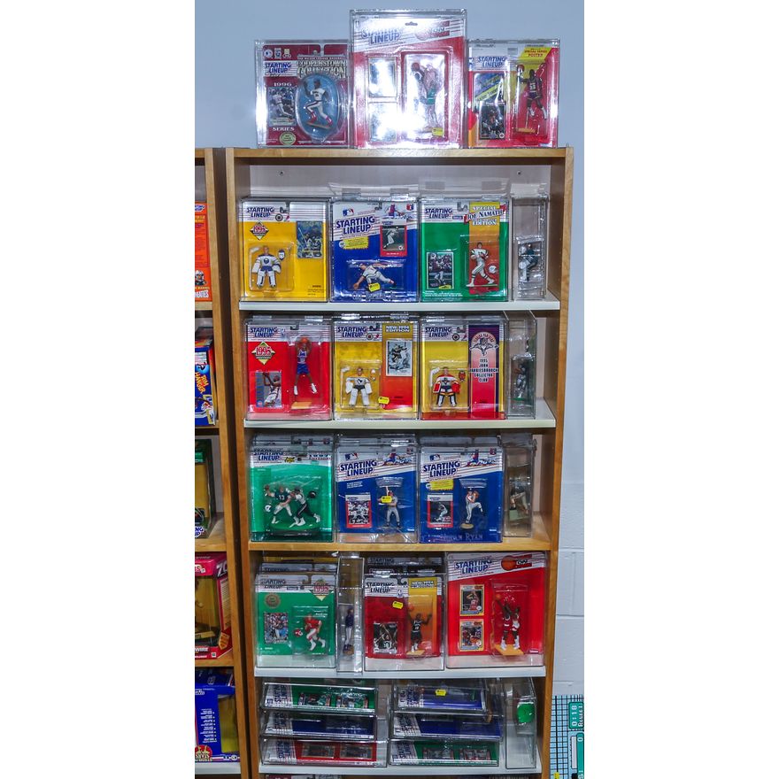 A Selection of Starting Lineup Figurines