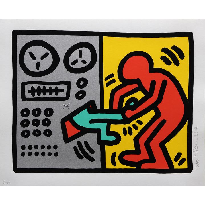 Print, Keith Haring