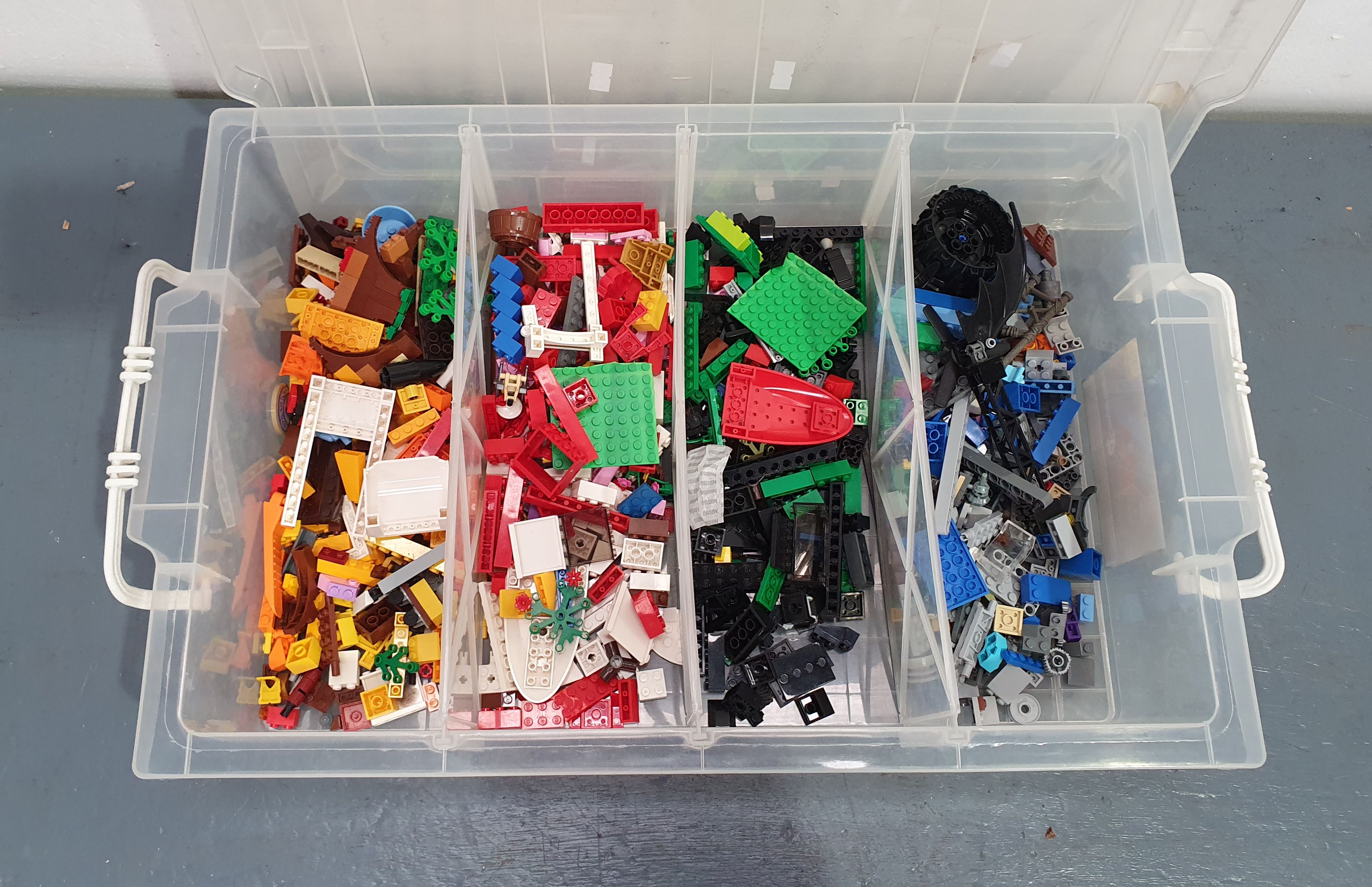 A BOX OF LEGO