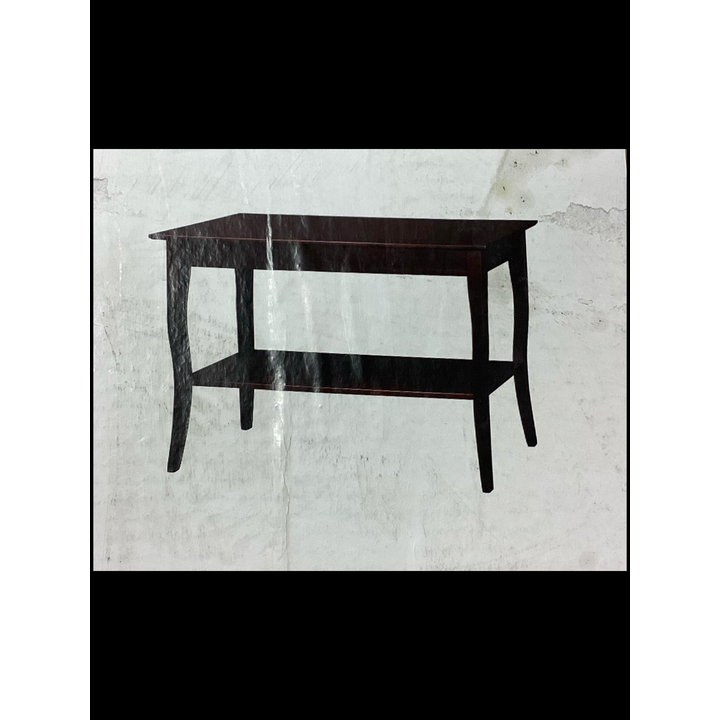 Linon Home Decor Products Console Table Espresso (44.09'' W x 15.98'' D x 29.49'' H) Brown (In Box)