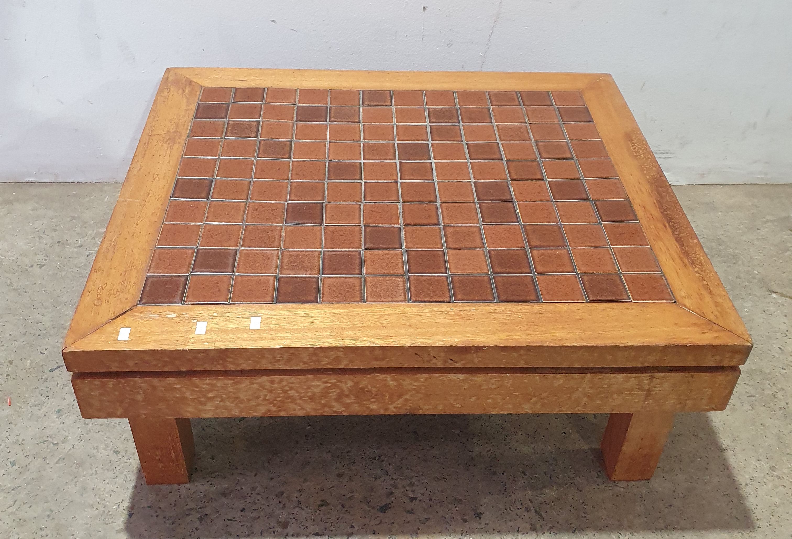 A Tile Top Coffee Table